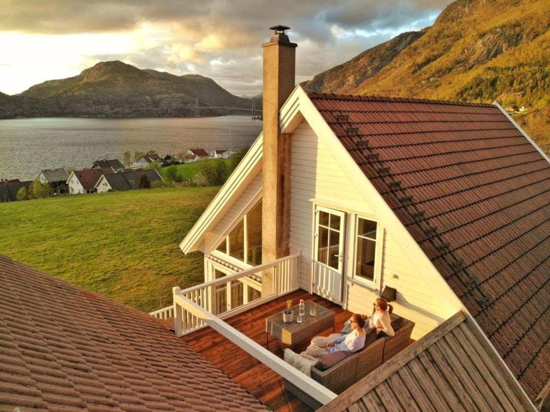 Lysefjorden - Goysa Gard Lejlighed Forsand Eksteriør billede