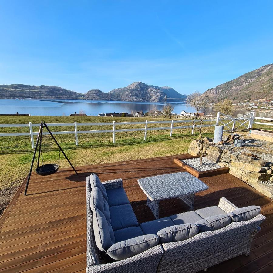 Lysefjorden - Goysa Gard Lejlighed Forsand Eksteriør billede